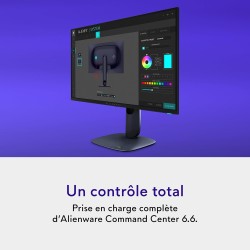 Alienware 27 écran pc gaming - aw2725q, 4k uhd (3840x2160), 240hz, qd oled, 0.03ms, compatible nvidia g-sync, amd freesync premi