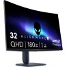 Alienware 32 Écran PC Gaming - AW3225DM, QHD (2560x1440), 1500R Incurvé, 180Hz, VA, 1ms, AMD FreeSync, VESA AdaptiveSync, 95% DC