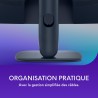 Alienware 32 Écran PC Gaming - AW3225DM, QHD (2560x1440), 1500R Incurvé, 180Hz, VA, 1ms, AMD FreeSync, VESA AdaptiveSync, 95% DC