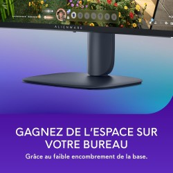 Alienware 32 Écran PC Gaming - AW3225DM, QHD (2560x1440), 1500R Incurvé, 180Hz, VA, 1ms, AMD FreeSync, VESA AdaptiveSync, 95% DC