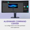 Alienware 34 écran pc gaming - aw3425dw, wqhd (3440x1440), 21:9 1800r incurvé, 240hz, qd oled, 0.03ms, compatible nvidia g-sync,