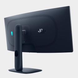 Alienware 34 écran pc gaming - aw3425dw, wqhd (3440x1440), 21:9 1800r incurvé, 240hz, qd oled, 0.03ms, compatible nvidia g-sync,