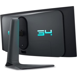 Alienware AW3423DWF 34" WQHD (3440x1440) 21:9 1800R Écran PC Gaming Incurvé, 165Hz, QD OLED, 0.1ms, AMD FreeSync Premium Pro, 99