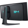 Alienware AW3423DWF 34" WQHD (3440x1440) 21:9 1800R Écran PC Gaming Incurvé, 165Hz, QD OLED, 0.1ms, AMD FreeSync Premium Pro, 99