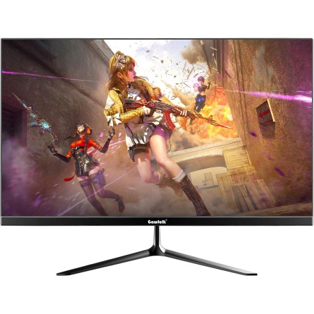 Gawfolk Écran PC 24.5 Pouces incurvé 180Hz Gaming Computer Moniteur