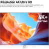 Gawfolk Écran PC UHD 4K 28 Pouces, Moniteur IPS Ultra HD (3840 × 2560 p), 3:2, 10 Bits, 1,07 Milliard Couleurs, 128% sRGB, Haut-