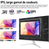 Gawfolk Écran PC UHD 4K 28 Pouces, Moniteur IPS Ultra HD (3840 × 2560 p), 3:2, 10 Bits, 1,07 Milliard Couleurs, 128% sRGB, Haut-