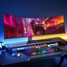 Gawfolk 49 Pouces Écran PC d'ordinateur de Jeu 1500R Ultra-Large incurvé, DQHD (5120×1440), 165Hz, 1MS, FreeSync, 120% sRGB, Mon