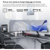 Gawfolk Écran PC 32 Pouces 4K UHD, Moniteur d’Ordinateur Ultra-Clair (3840×2160p), 100% sRGB, Angle de Vision de 178°, HDMI、Disp
