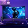 Gawfolk Écran PC 32 Pouces 4K UHD incurvé 1500R, Moniteur de Jeu Esports 160Hz, 1ms, Adaptive Sync, 128% sRGB, Grand Angle de Vi