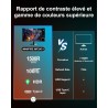 Minifire écran pc gamer incurvé 24 pouces 100hz avec haut-parleur -1500r fhd (1920 x 1080p) va panel, mprt 1ms, srgb100%, less b
