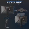 Minifire Écran Gaming 24.5 Pouces,300Hz/240Hz, QHD (2560 * 1440) réglable en Hauteur, MPRT 1ms avec Panneau Fast IPS 10 Bits, sR
