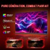 Minifire Écran Gaming 24.5″ IPS 200Hz – Écran Gamer FHD (1920×1080), 1ms, 120% sRGB, HDR10, Adaptive-Sync, HDMI/DisplayPort, VES