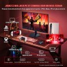 Minifire Écran Gaming 24.5″ IPS 200Hz – Écran Gamer FHD (1920×1080), 1ms, 120% sRGB, HDR10, Adaptive-Sync, HDMI/DisplayPort, VES