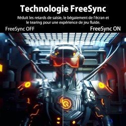 Minifire Écran PC Gaming Incurvé 32 Pouces, Ultrawide QHD(2560 * 1440), 180Hz, MPRT 1Ms, 1500R, UltraLarge, VA, 2xHDMI 2.0 (144H