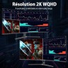 Minifire Écran PC Gaming Incurvé 32 Pouces, Ultrawide QHD(2560 * 1440), 180Hz, MPRT 1Ms, 1500R, UltraLarge, VA, 2xHDMI 2.0 (144H