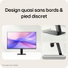 LG Ultrafine™ 24U411A-B Écran PC 24" - Dalle IPS résolution FHD (1920 x 1080), 5ms 120Hz, HDR 10, DCI-P3 99% (CIE1931), Mode Lec