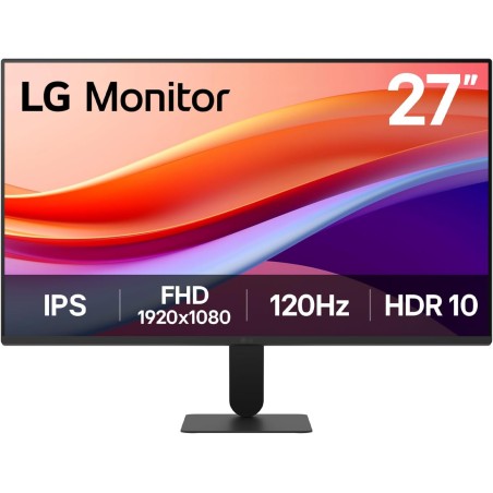 LG Ultrafine™ 27U411A-B Écran PC 27" - Dalle IPS résolution FHD (1920 x 1080), 5ms 120Hz, HDR 10, DCI-P3 99% (CIE1931), Mode Lec