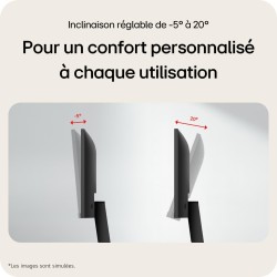 LG Ultrafine™ 27U411A-B Écran PC 27" - Dalle IPS résolution FHD (1920 x 1080), 5ms 120Hz, HDR 10, DCI-P3 99% (CIE1931), Mode Lec