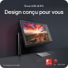LG Ultrafine™ 32UN880K-B Ecran PC 4K 32" - Dalle IPS résolution UHD (3840 x 2160), 5ms 60Hz, HDR 10, DCI-P3 95% (CIE1976), incli