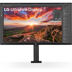 LG Ultrafine™ 32UN880K-B Ecran PC 4K 32" - Dalle IPS résolution UHD (3840 x 2160), 5ms 60Hz, HDR 10, DCI-P3 95% (CIE1976), incli