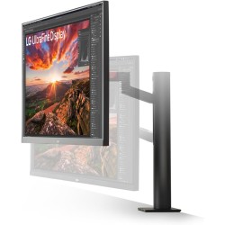 LG Ultrafine™ 32UN880K-B Ecran PC 4K 32" - Dalle IPS résolution UHD (3840 x 2160), 5ms 60Hz, HDR 10, DCI-P3 95% (CIE1976), incli