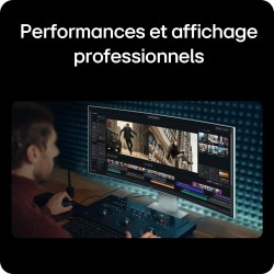 LG UltraWide™ 40U990A-W.AEU Ecran PC Ultra Large 40" - Dalle IPS résolution WUHD (5120x2160), 5ms GtG 120Hz, DisplayHDR™600, DCI