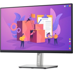 Dell P2422H 24" Full HD (1920x1080) Écran PC, 60Hz, IPS, 5ms, 99% sRGB, DisplayPort, HDMI, VGA, 5x USB, Garantie 3 ans, Noir
