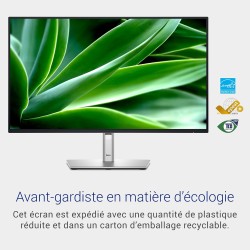 Dell P2725H 27" Full HD (1920x1080) Écran PC, 100Hz, IPS, 5ms, 99% sRGB, USB-C, DisplayPort, HDMI, VGA, 4X USB, Garantie 3 Ans, 