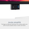 Dell 27 Plus USB-C Écran PC - S2725QC, 4K UHD (3840x2160), 120Hz, IPS, 4ms, AMD FreeSync Premium, 99% sRGB, Réglage en Hauteur, 