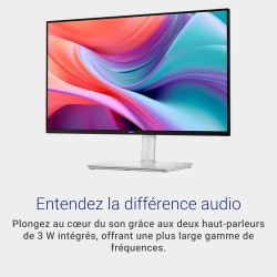 Dell 24 Plus Écran PC - S2425HSM, Full HD (1920x1080), 144Hz, IPS, 1ms MPRT, AMD FreeSync, 99% sRGB, Réglage en Hauteur, Haut-pa
