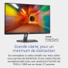 Dell S2721NX 27" Full HD (1920x1080) Écran PC, 75Hz, IPS, 4ms, AMD FreeSync, Bords Ultra-Fins, 2x HDMI, Garantie 3 ans, Noir