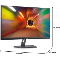 Dell S2721NX 27" Full HD (1920x1080) Écran PC, 75Hz, IPS, 4ms, AMD FreeSync, Bords Ultra-Fins, 2x HDMI, Garantie 3 ans, Noir