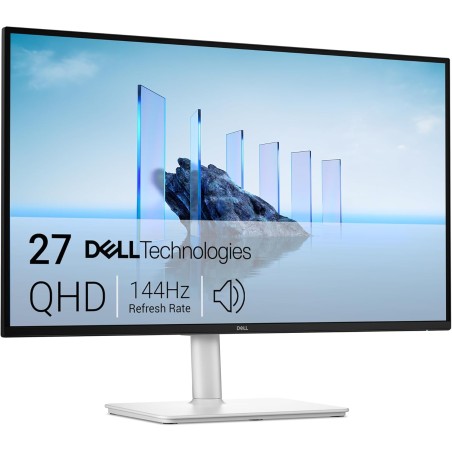 Dell 27 Plus USB-C Écran PC - S2725DC, QHD (2560x1440), 144Hz, IPS, 1ms MPRT, AMD FreeSync, 99% sRGB, Réglage en Hauteur, Haut-p