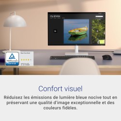 Dell 27 Plus USB-C Écran PC - S2725DC, QHD (2560x1440), 144Hz, IPS, 1ms MPRT, AMD FreeSync, 99% sRGB, Réglage en Hauteur, Haut-p
