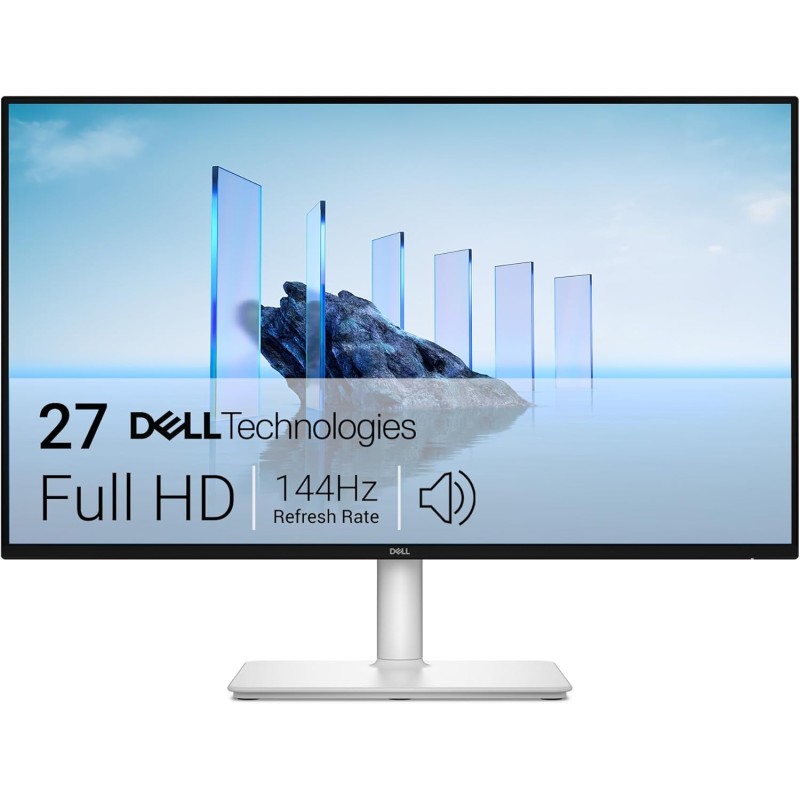 Dell 27 Plus Écran PC - S2725HSM, Full HD (1920x1080), 144Hz, IPS, 1ms MPRT, AMD FreeSync, 99% sRGB, Réglage en Hauteur, Haut-pa