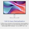 Dell 27 Plus Écran PC - S2725HSM, Full HD (1920x1080), 144Hz, IPS, 1ms MPRT, AMD FreeSync, 99% sRGB, Réglage en Hauteur, Haut-pa