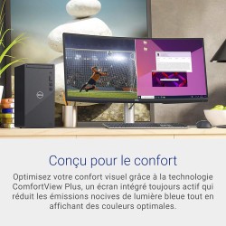 Dell S3423DWC Moniteur - 34 Pouces 3440 x 1440 pixels 100 Hz VA 4 ms AMD FreeSync USB-C, HDMI, Hub USB, Haut-parleurs Intégrés, 