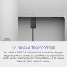 Dell S3423DWC Moniteur - 34 Pouces 3440 x 1440 pixels 100 Hz VA 4 ms AMD FreeSync USB-C, HDMI, Hub USB, Haut-parleurs Intégrés, 