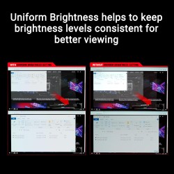 Écran Gaming ASUS ROG Strix OLED XG27ACDMS – 27", QD-OLED 1440p, 280Hz, 0,03ms, G-Sync, 99% DCI-P3, capteur Neo, radiateur perso