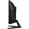 Samsung Ecran PC Odyssey G55T 34'' 165Hz, 1ms, Dalle VA 1000R, UWQHD 3440x1440, 2500:, 250cd/m2, AMD FreeSync Premium, Pied Ajus