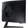 SAMSUNG ODYSSEY G5 27'' Ecran PC Gaming Incurvé 1000R, Dalle VA 27", Résolution WQHD (2560 x 1440), 144 Hz, 1ms, AMD FreeSync, H