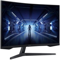 SAMSUNG ODYSSEY G5 32'' Ecran PC Gaming Incurvé 1000R, Dalle VA 32", Résolution WQHD (2560 x 1440), 144 Hz, 1ms, AMD FreeSync, H