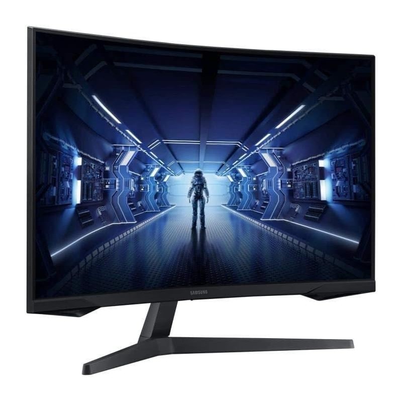 SAMSUNG ODYSSEY G5 32'' Ecran PC Gaming Incurvé 1000R, Dalle VA 32", Résolution WQHD (2560 x 1440), 144 Hz, 1ms, AMD FreeSync, H