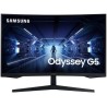 SAMSUNG ODYSSEY G5 32'' Ecran PC Gaming Incurvé 1000R, Dalle VA 32", Résolution WQHD (2560 x 1440), 144 Hz, 1ms, AMD FreeSync, H