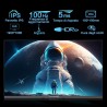Minifire Écran PC 27" FHD 1080p,USB-C, 100 Hz, sans Cadre, IPS, inclinable, Protection oculaire, VESA 75 x 75 mm, HDMI - Noir