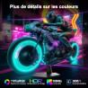 Minifire 27 Pouces Ecran Gamer Incurvé Monitor 160Hz, FHD(1920x1080), 110% sRGB PC Moniteur Gaming 1500R, 1ms GtG, Pied en Métal