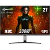 Minifire ecran pc gaming 27 pouce, 200hz, 1ms, adaptivesync, ips rapide, fhd, srgb 120%, 2xhdmi 2.0/1xdp 1.4, bleulightshield, l