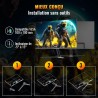 Minifire ecran pc gaming 27 pouce, 200hz, 1ms, adaptivesync, ips rapide, fhd, srgb 120%, 2xhdmi 2.0/1xdp 1.4, bleulightshield, l