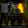 Minifire ecran pc gaming 27 pouce, 200hz, 1ms, adaptivesync, ips rapide, fhd, srgb 120%, 2xhdmi 2.0/1xdp 1.4, bleulightshield, l